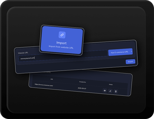 Enter a Product URL